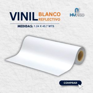 VINIL BLANCO REFLECTIVO