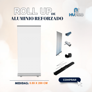 ROLL UP DE ALUMINIO REFORZADO