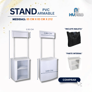 STAND PVC ARMABLE
