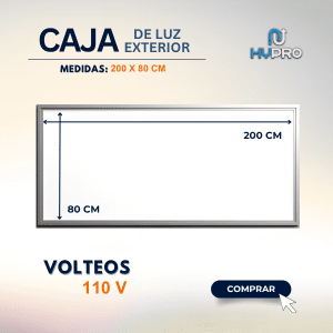 CAJA DE LUZ EXTERIOR
