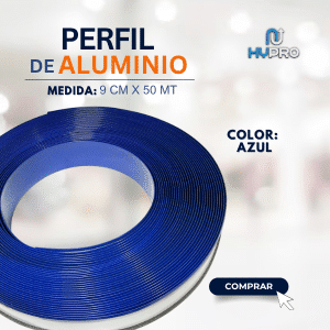 PERFIL DE ALUMINIO