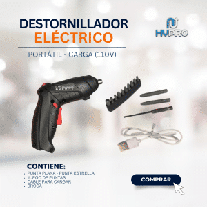 DESTORNILLADOR ELÉCTRICO