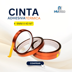 CINTA ADHESIVA TÉRMICA