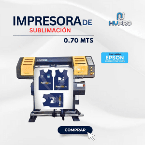 IMPRESORA DE SUBLIMACIÓN 0.70 MTS